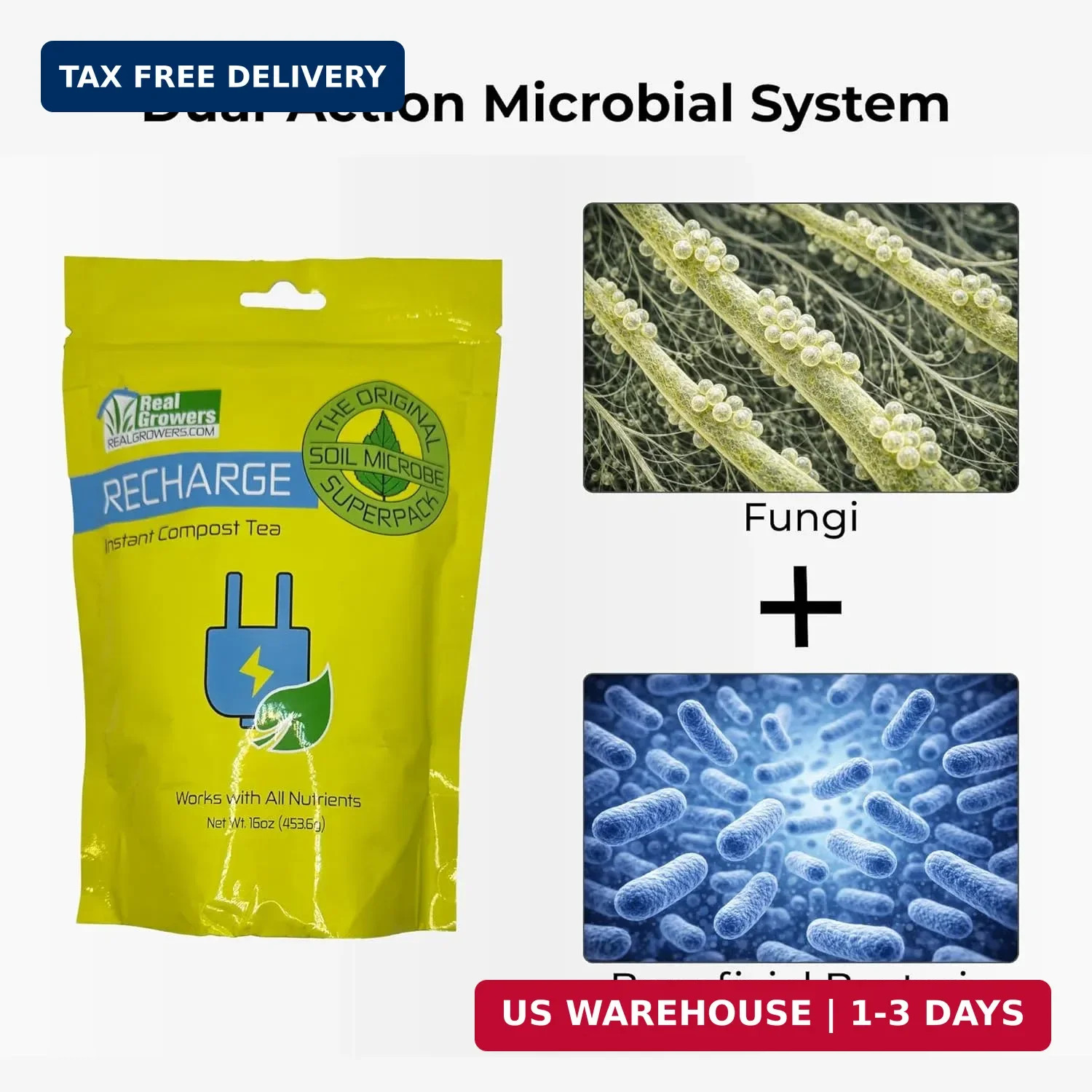 Recharge 2 oz – Explosive Root Growth with Mycorrhizae for Living S