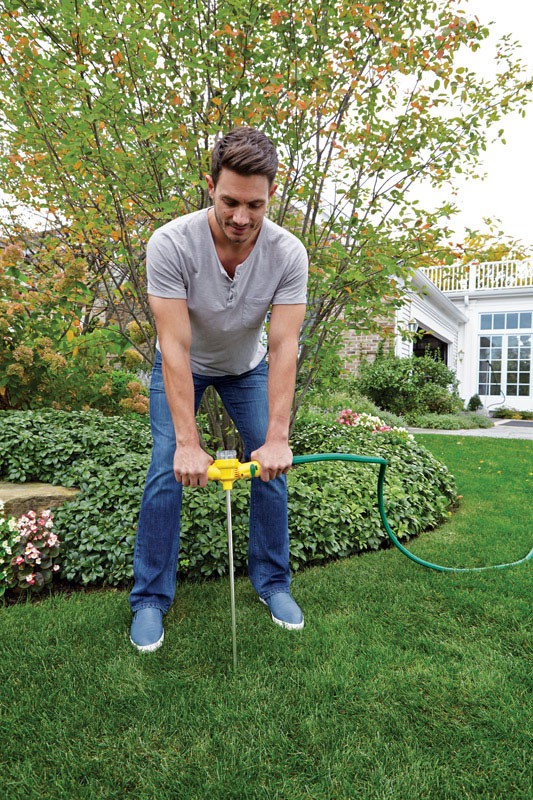 Ross 12044 Yellow Metal and Plastic Heavy Duty Easy Gardener Root Feeder