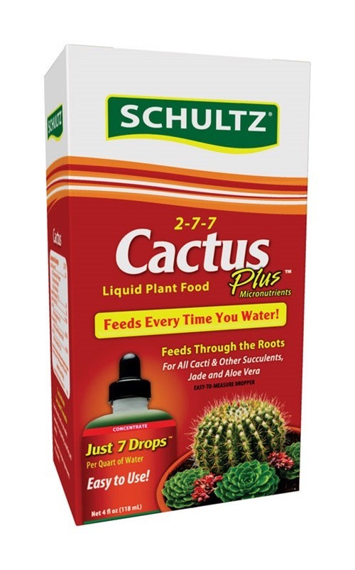 Schultz Cactus Plus Liquid Plant Food 4 oz (Pack of 10)