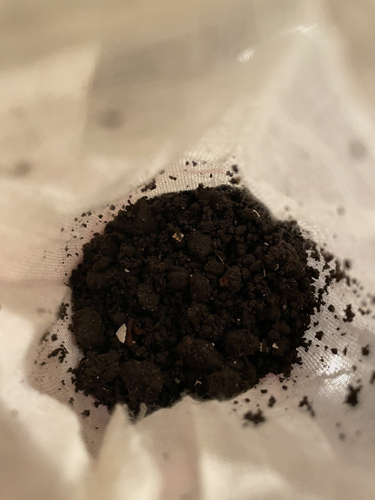 Fresh Worm Castings Tea Bag 1/2 cup. Makes Up To 5 Gallons Of Fertilizer