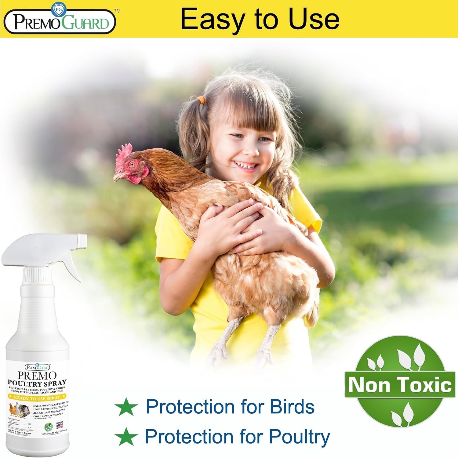 Organic Poultry Pest Control Spray – Safe & Effective