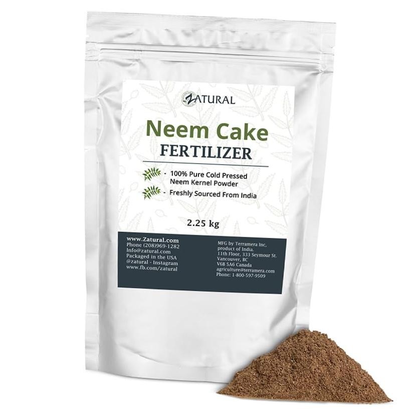 Natural Neem Cake Powder | Premium Organic Soil Conditioner & Plant