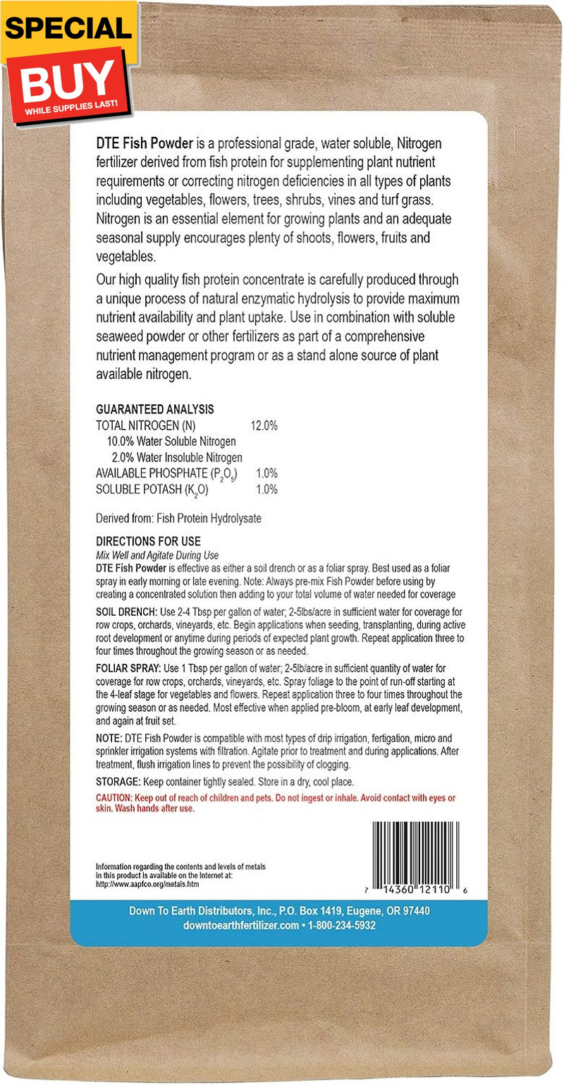 Fish Powder 12-1-1, 1 lb