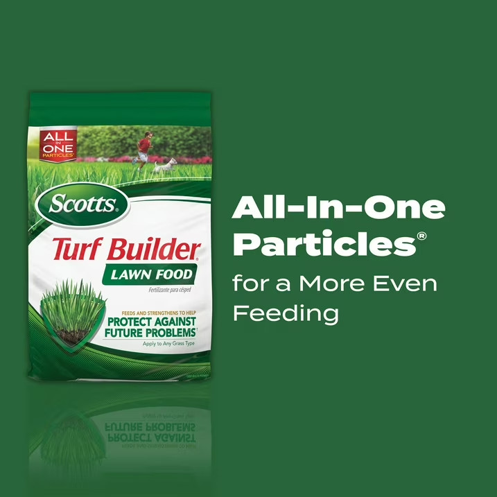 Scotts Turf Builder Lawn Food Northern 12.5 lbs., Covers 5,000 sq. ft.