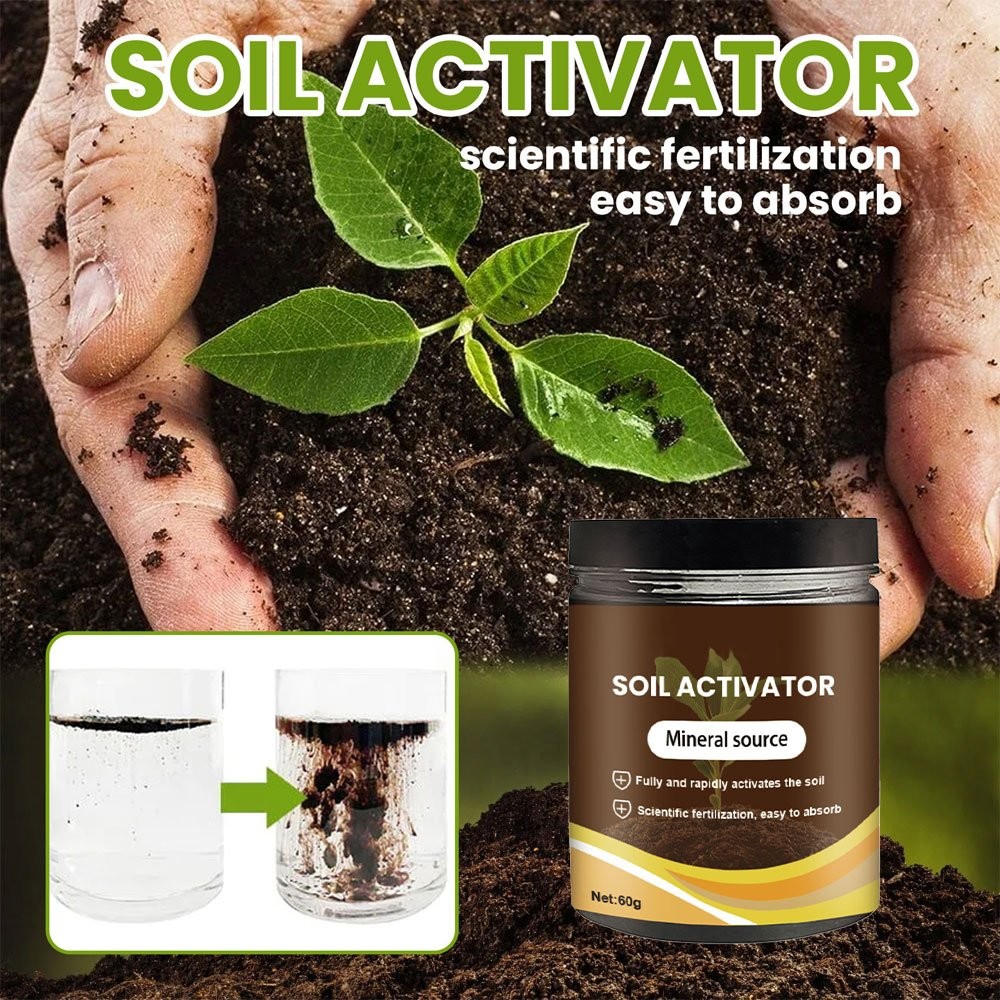 Soil Activator – Soil Conditioner,Plant and FlowerFertilizer 60g 120g USA
