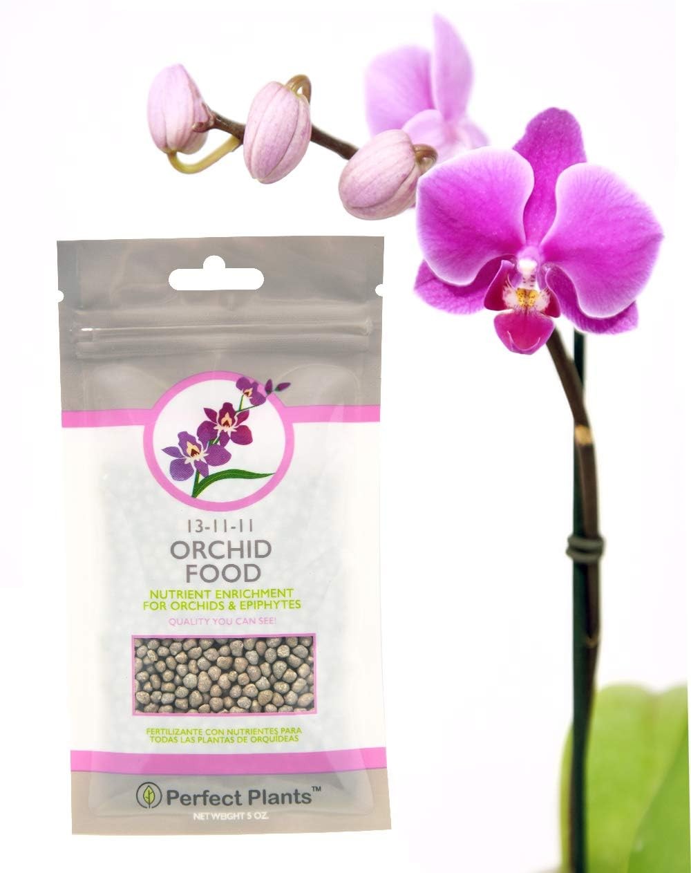 Orchid Food by Perfect Plants – Resealable 5oz. Bag 