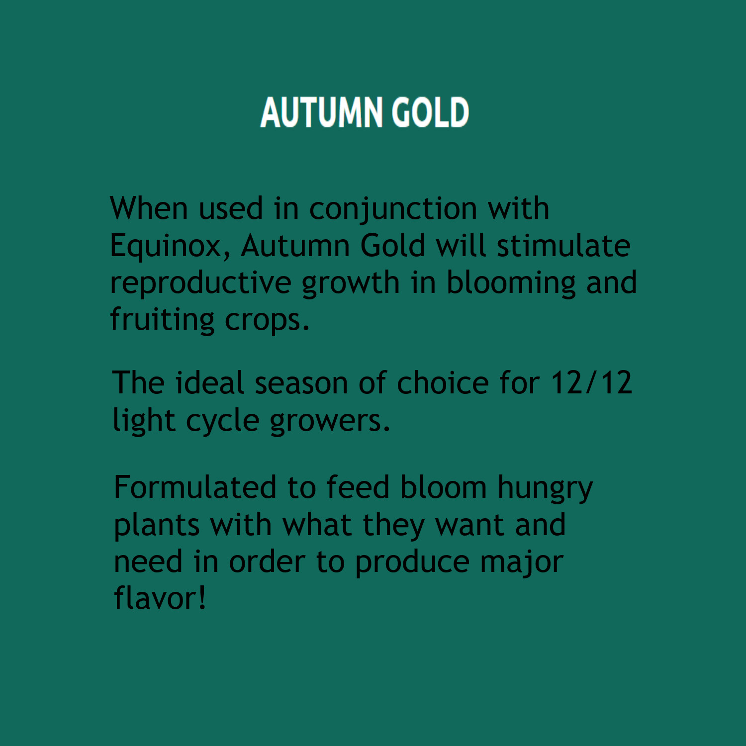 Autumn Gold Specialty Fertilizer 128 fl oz Jug by New Millenium