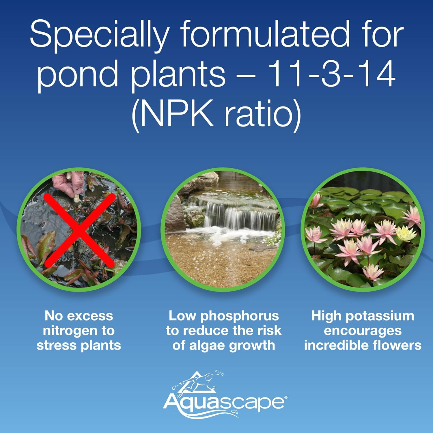 Once-A-Year Pond Plant Fertilizer Capsules, 6-Pack, Easy Annual Feeding for Aqua