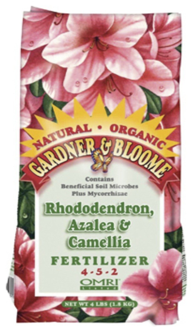 Kellogg Gardner Bloome 8642 4 Lb Organic Rhododendron Azalea Camellia Fertilizer