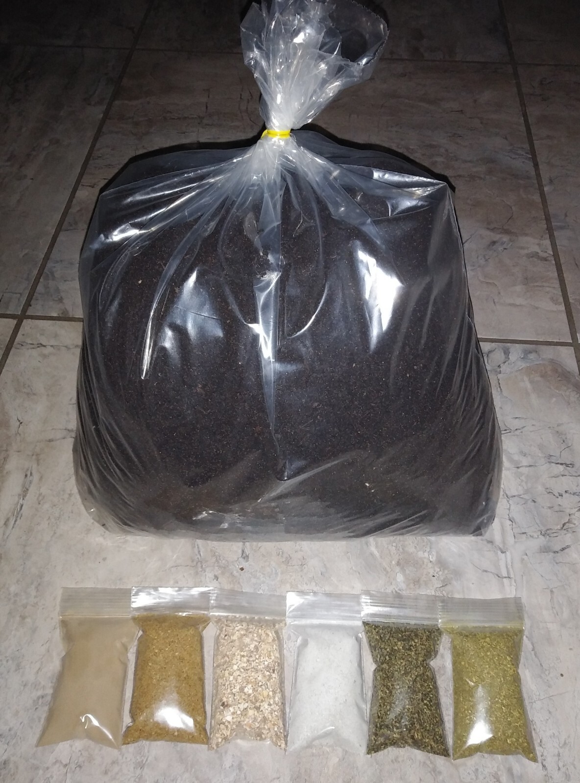 15 Lbs Worm Castings, Bat Guano, Fish Meal, Crab Meal, Oyster Shell, Kelp…