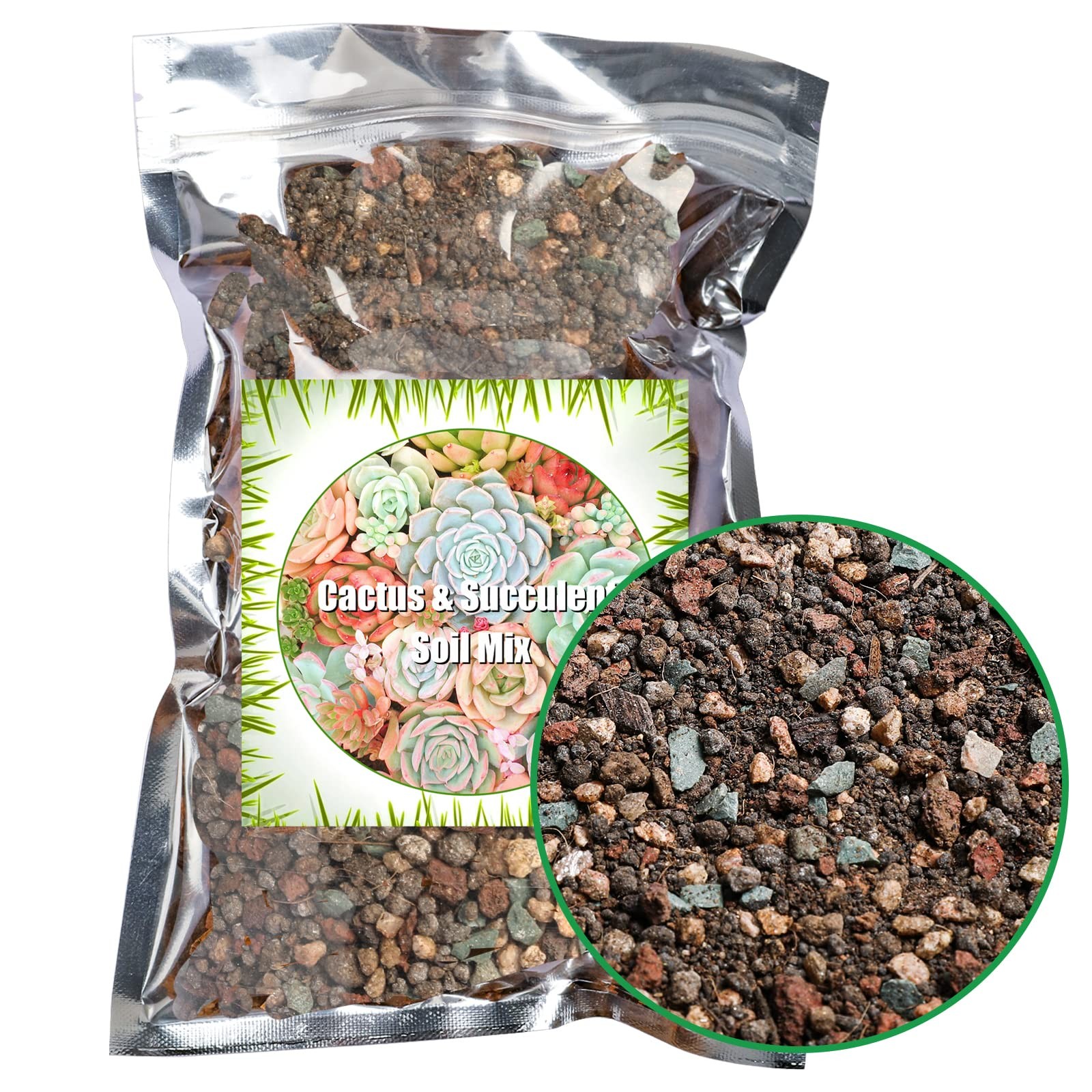 Doter Succulent and Cactus Soil Potting Mix 5.5 LBS, Bonsai lbs