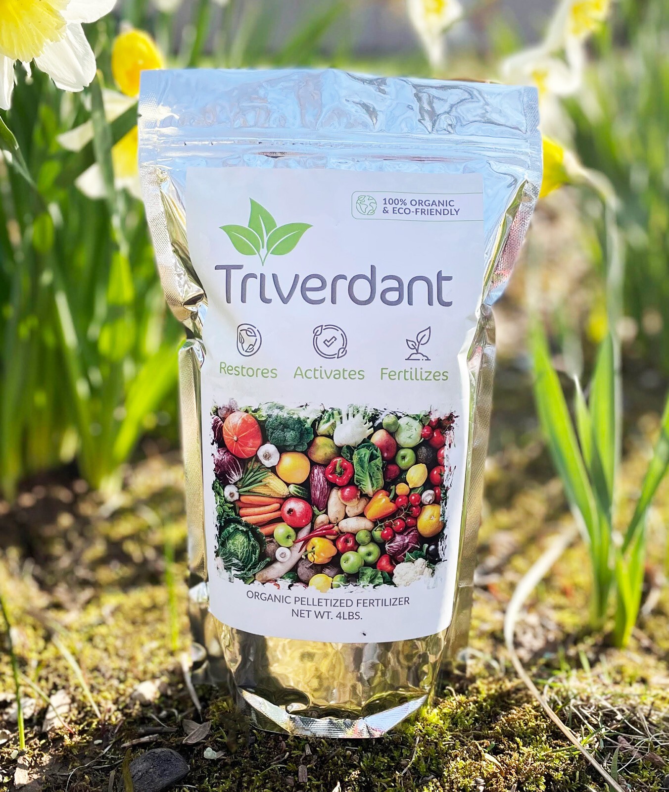 Organic Pelletized Fertilizer | Triverdant Fertilizer + Micronutrients