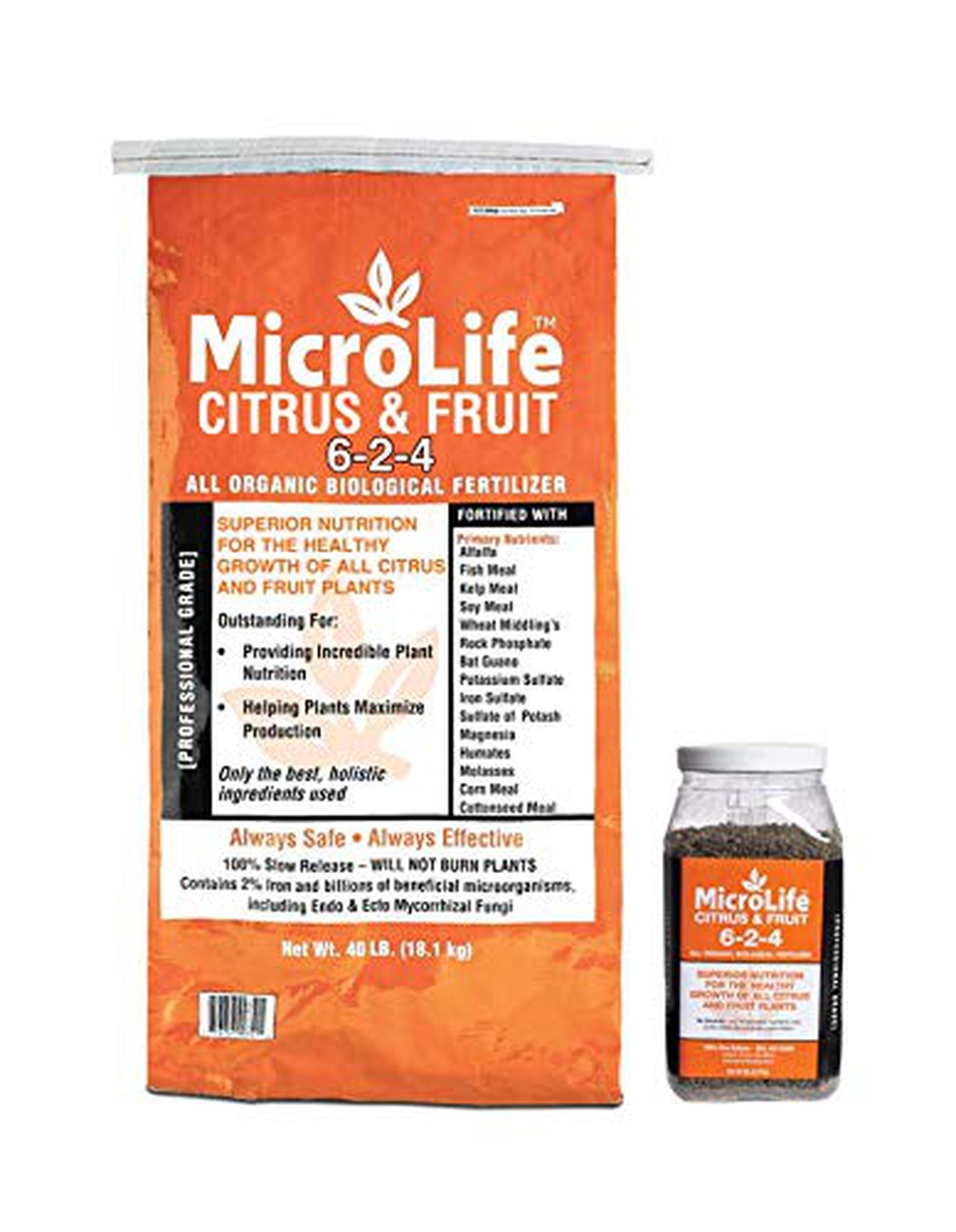 MicroLife Citrus & Fruit (6-2-4) Professional Grade Granular Organic Biologic…