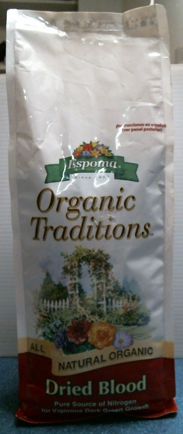 Espoma Organic Traditions Dried Blood Meal 3.5 Lbs. (01303) FS
