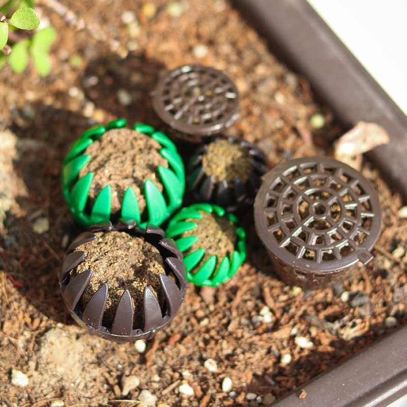 12 Pack Plant Fertilizer Pellets Dispenser – Reusable, Durable, Easy To Use