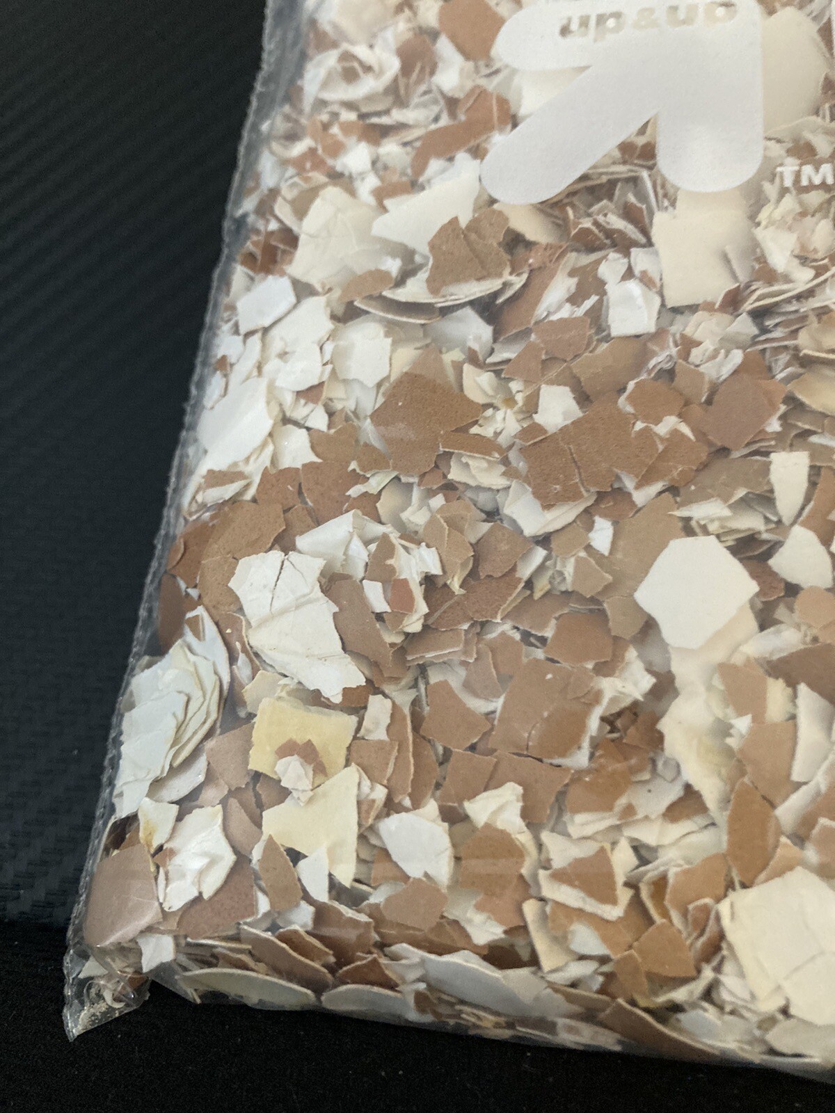 1 Lb Free Range Crushed Eggshells Steamed Cleaning & Baked Free Shipping to You!