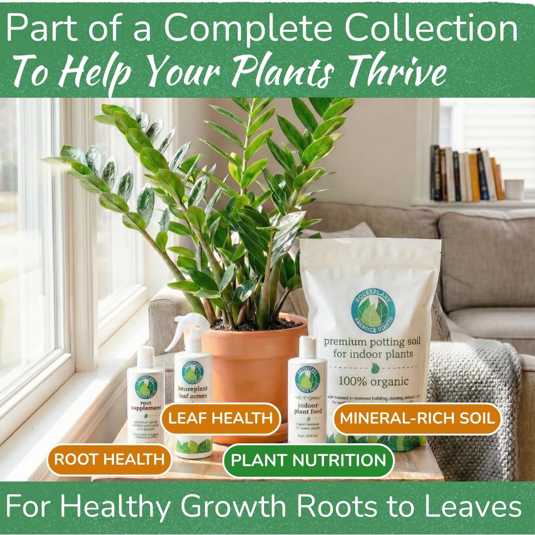 Indoor Plant Food by – Organic Liquid Fertilizer for Pothos Peace Lily Monstera