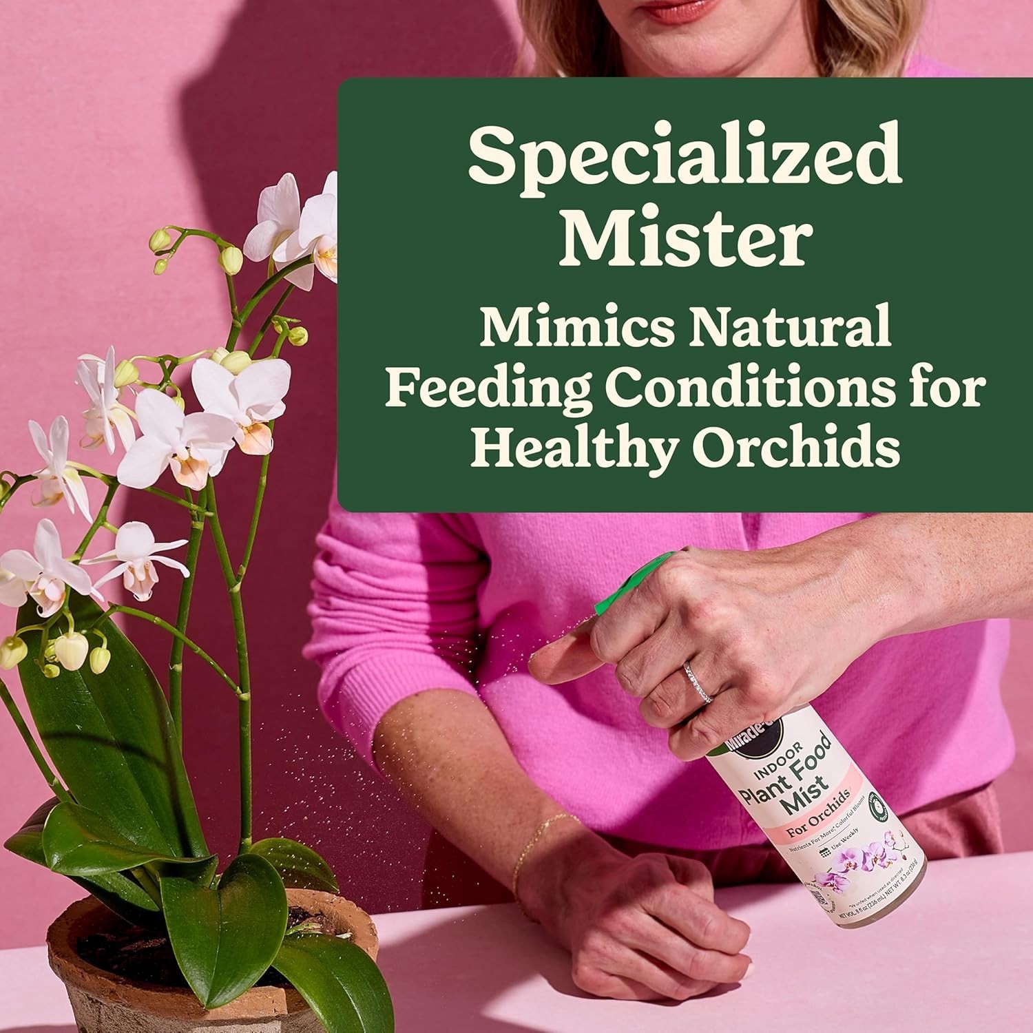 Orchid Plant Food Mist Miracle-Gro 8 fl oz 3 Pack Indoor Care Spray