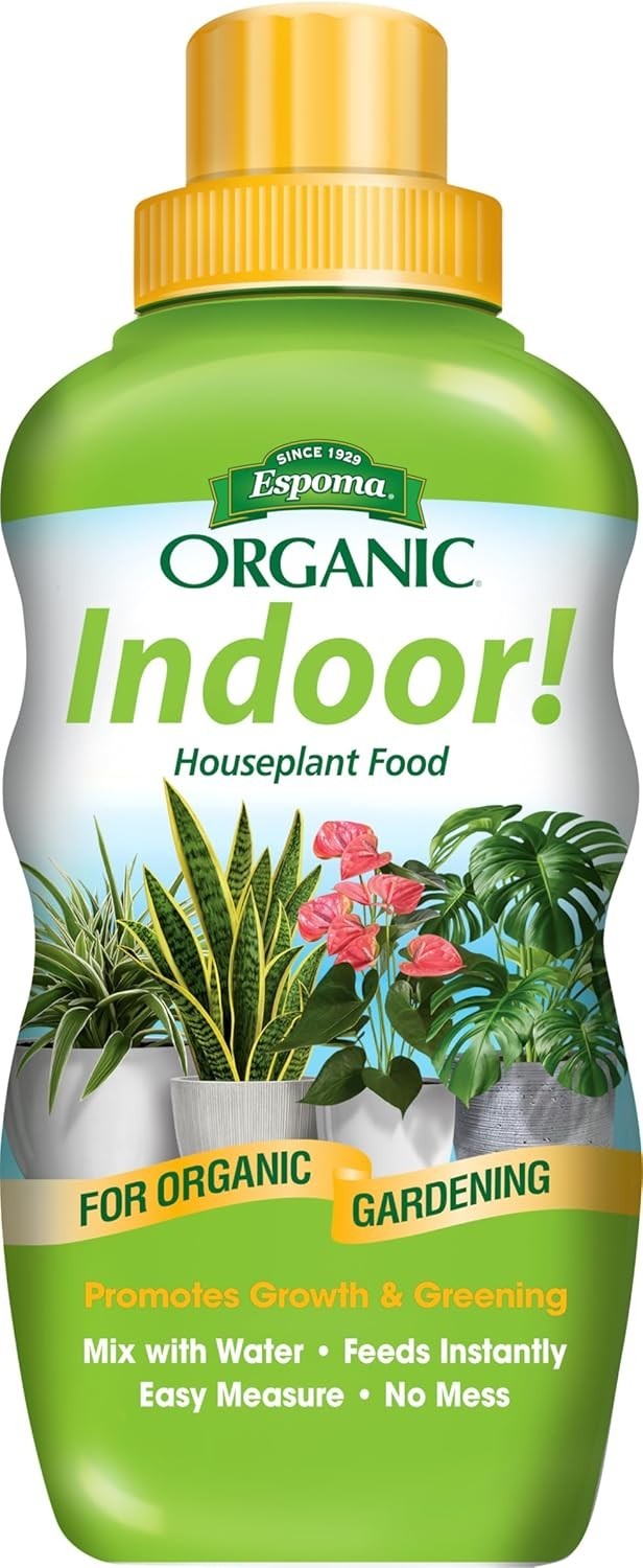 Organic 8 Oz Indoor Plant Food – Fast-Acting Fertilizer for All Plants