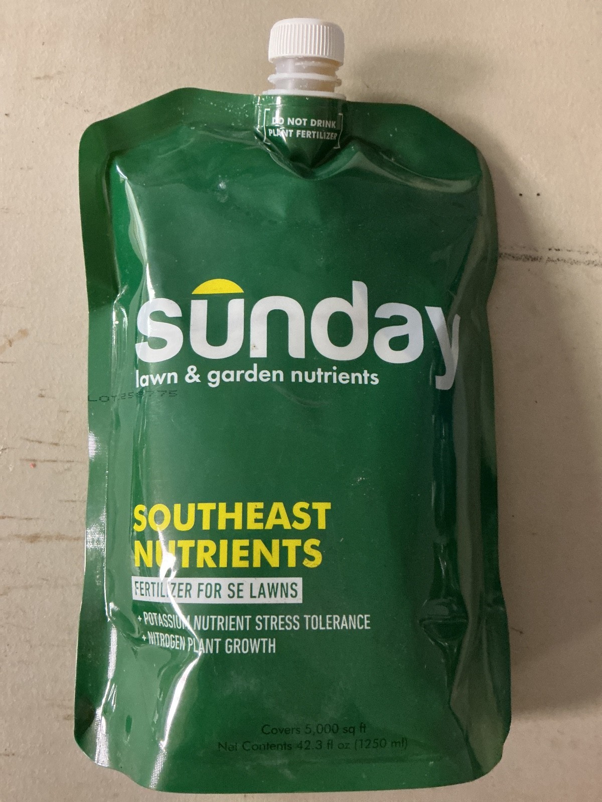 Sunday Southeast 5,000 Sq. Ft. Liquid Lawn Fertilizer 42.3 Oz 18-0-6