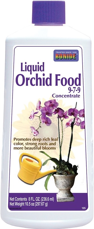 Bonide Liquid Orchid Food 9-7-9, 8 oz Concentrate Liquid Fertilizer