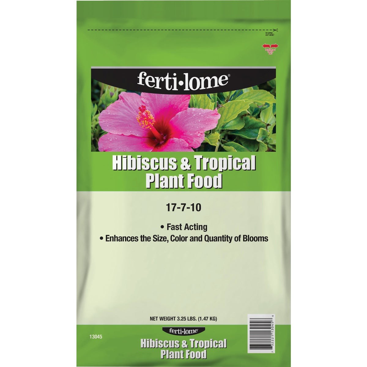 Ferti-lome 3.25 Lb. 17-7-10 Hibiscus & Tropical Dry Plant Food 13045 Ferti-lome