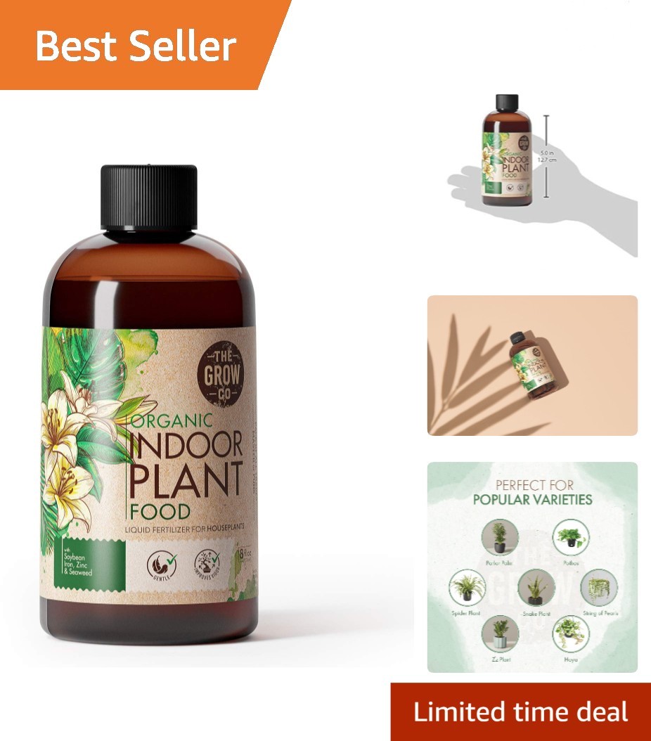 Organic Plant Food – 8 oz Urea-Free Nutrient Solution for All Plants
