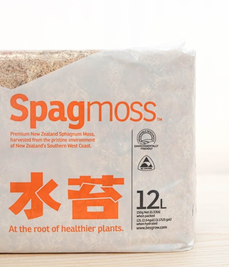 3 x Spagnum moss 12 Liter Fiber Orchid Plant Natural Clean Spagmoss New Zealand
