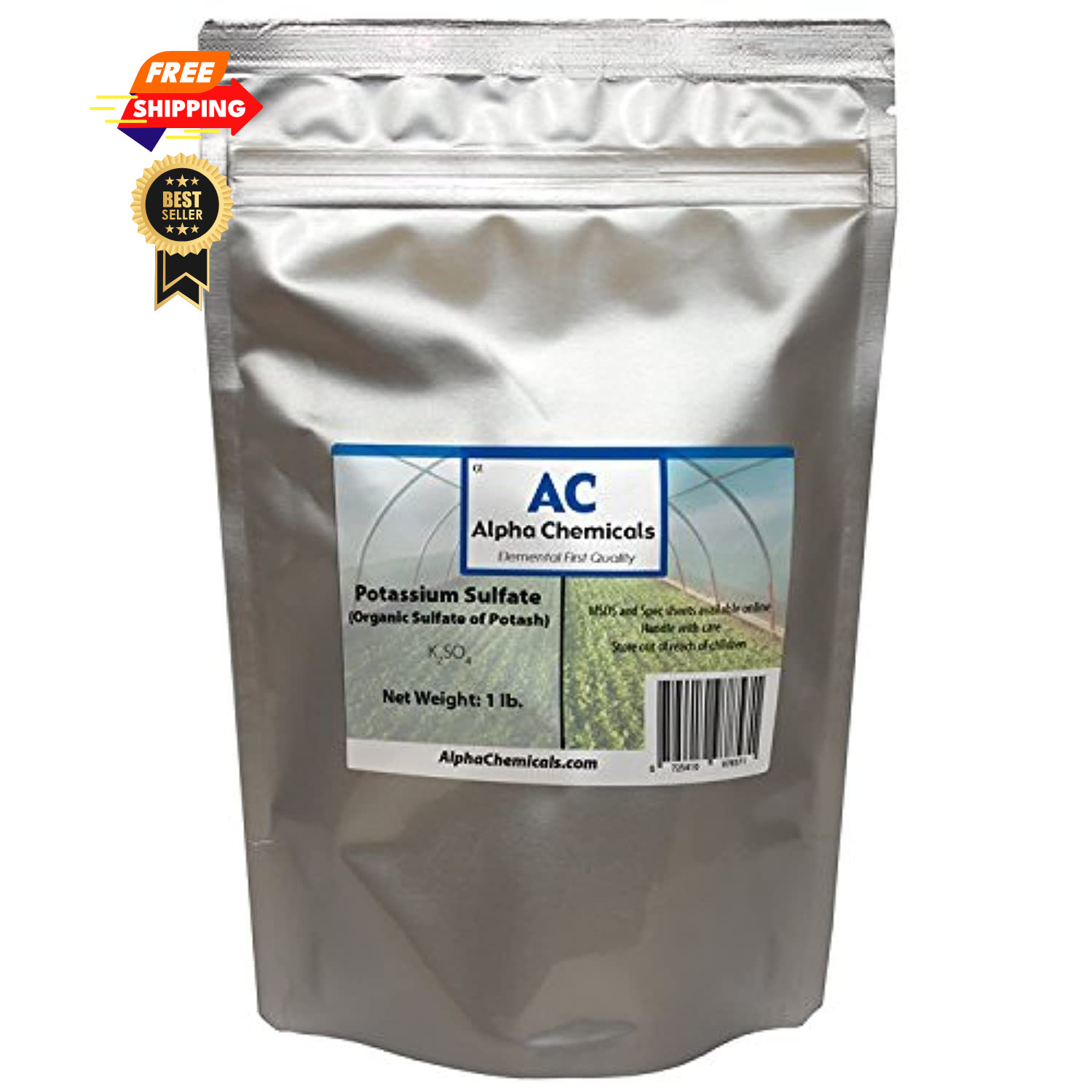 1 Pound – Potassium Sulfate – of Potash 16 Ounce (Pack 1)