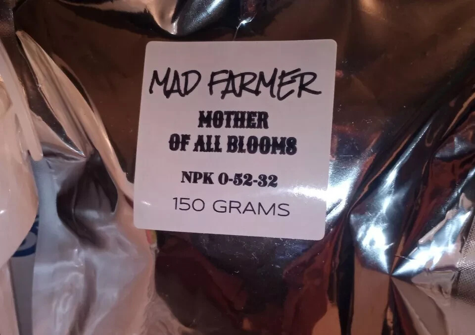 Mad Farmer Mother Of All Bloom 0-52-32 NPK – BUD BLASTER 150 Grams SAVE$$$