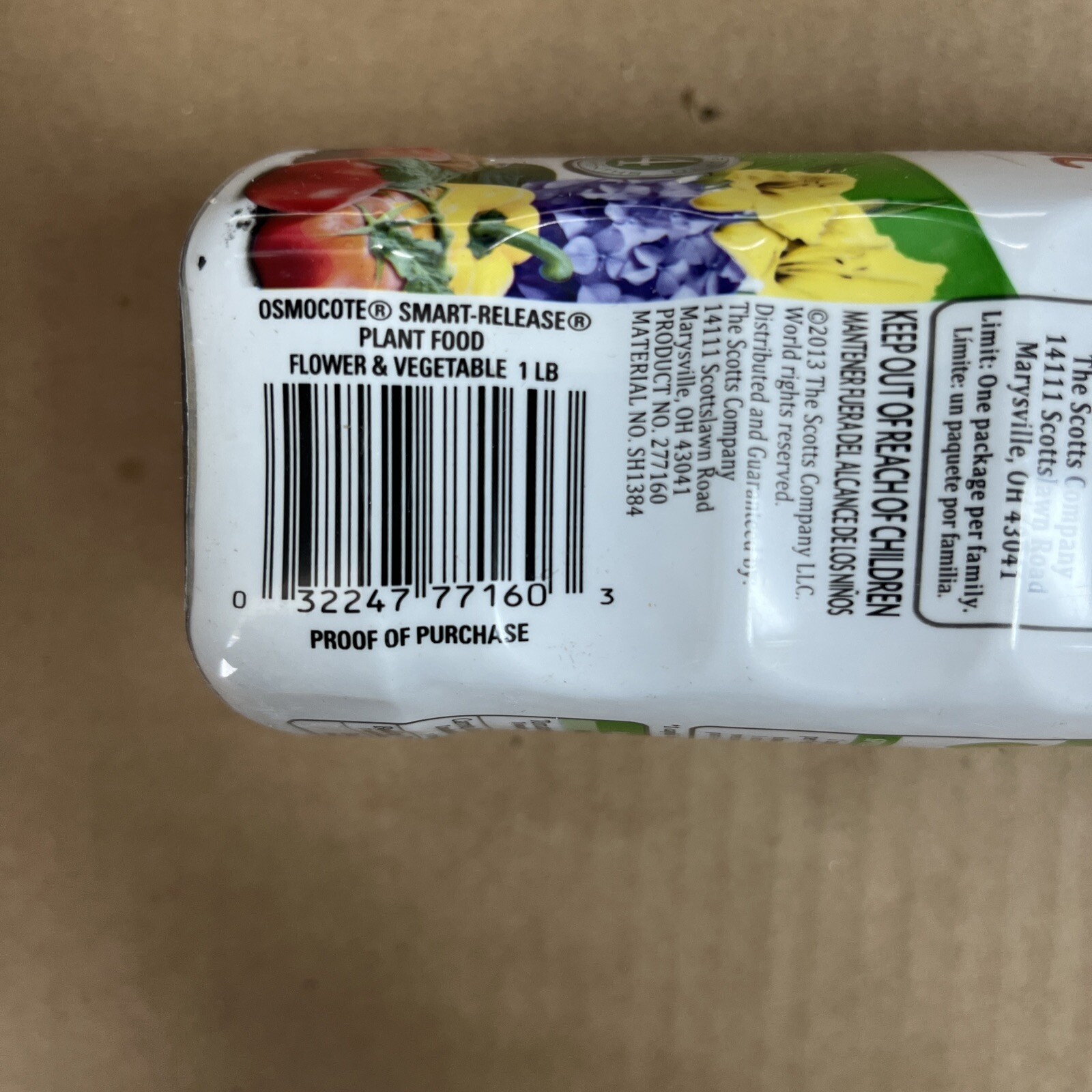 Osmocote 1 lb. Smart-Release Flower and Vegetable Plant Food