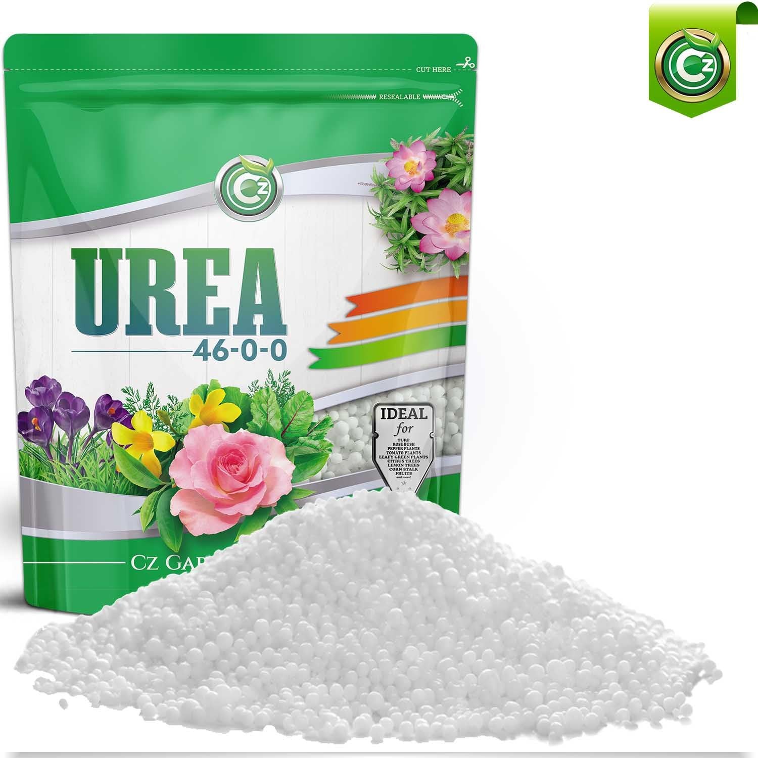 Urea Fertilizer 46-0-0 Made in USA – 5LB Cz Garden Organics 5LB, Green