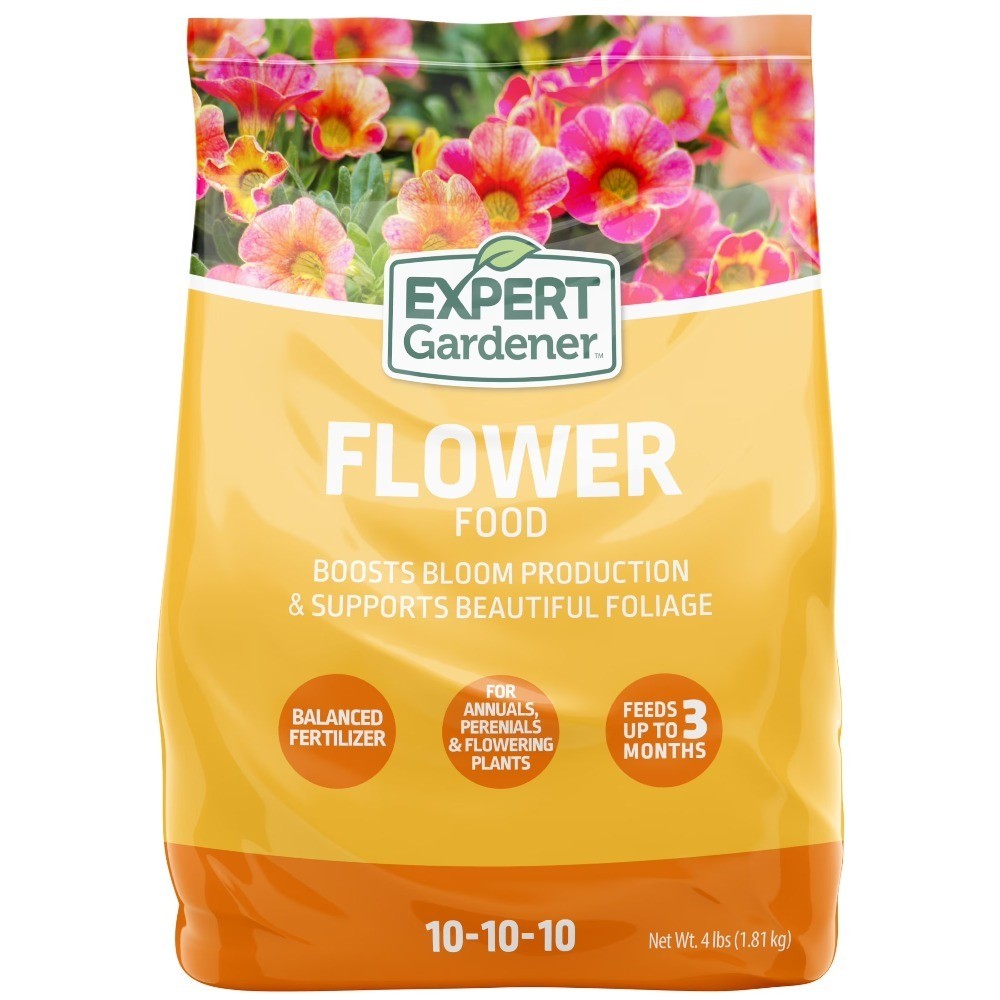 10-10-10 Plant Food Fertilizer for Flowers and Plants, 4 lb Bag