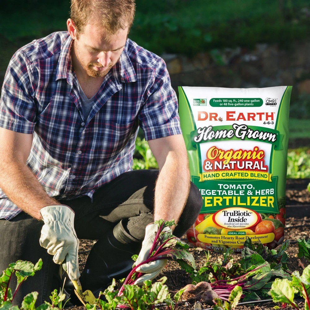 Organic Natural Home Grown Tomato and Vegetable Fertilizer 4-6-3 Plant Food 12