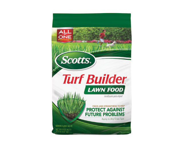 Scotts Turf Builder Lawn Food 12.5-lb 5000-sq ft 32-0-4 All Purpose Lawn Starter