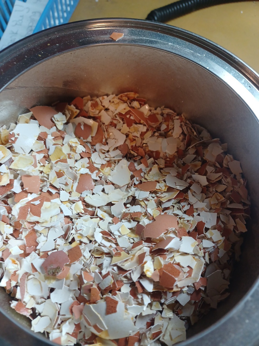 Crushed Eggshells 4 Pounds Calcium Fertilizer Brown & White Egg Shells USA
