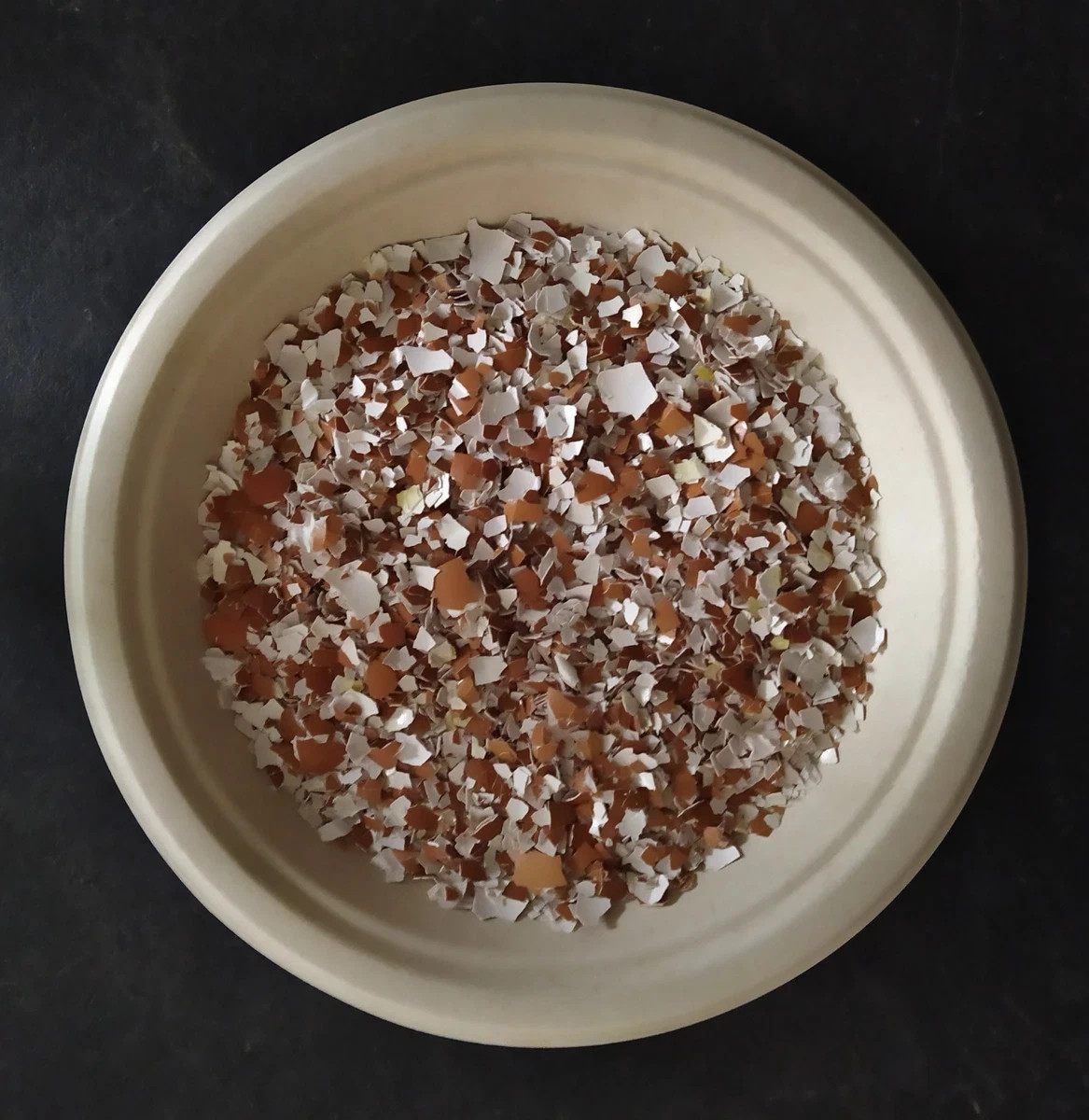 Restocking Crushed Egg Shells Free Range Garden Chicken Brown Vacuum Sealed Bag