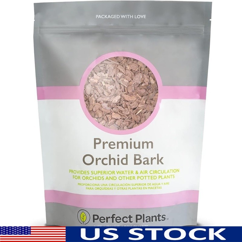 Organic Pine Bark Chips Mulch Indoor Outdoor Orchids Terrariums Moisture Control