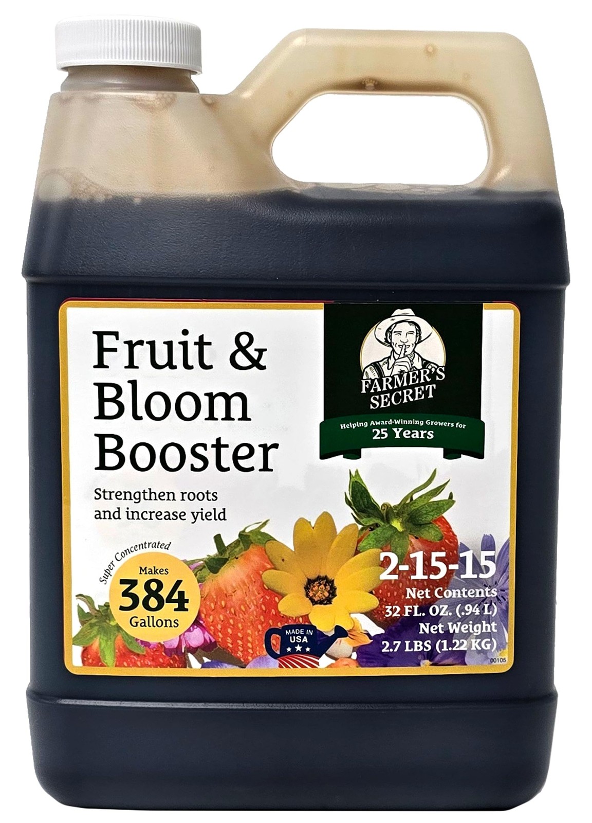 Farmer’s Secret Fruit & Bloom Booster Fertilizer – Super Concentrated – Boost…