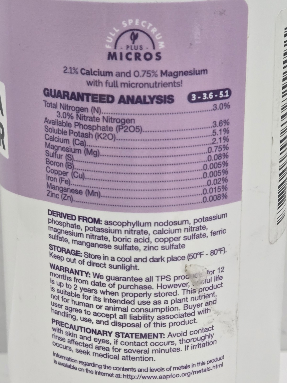 TPS NUTRIENTS Hydrangea Fertilizer for Acid Loving Plants Liquid Plant Food 32oz