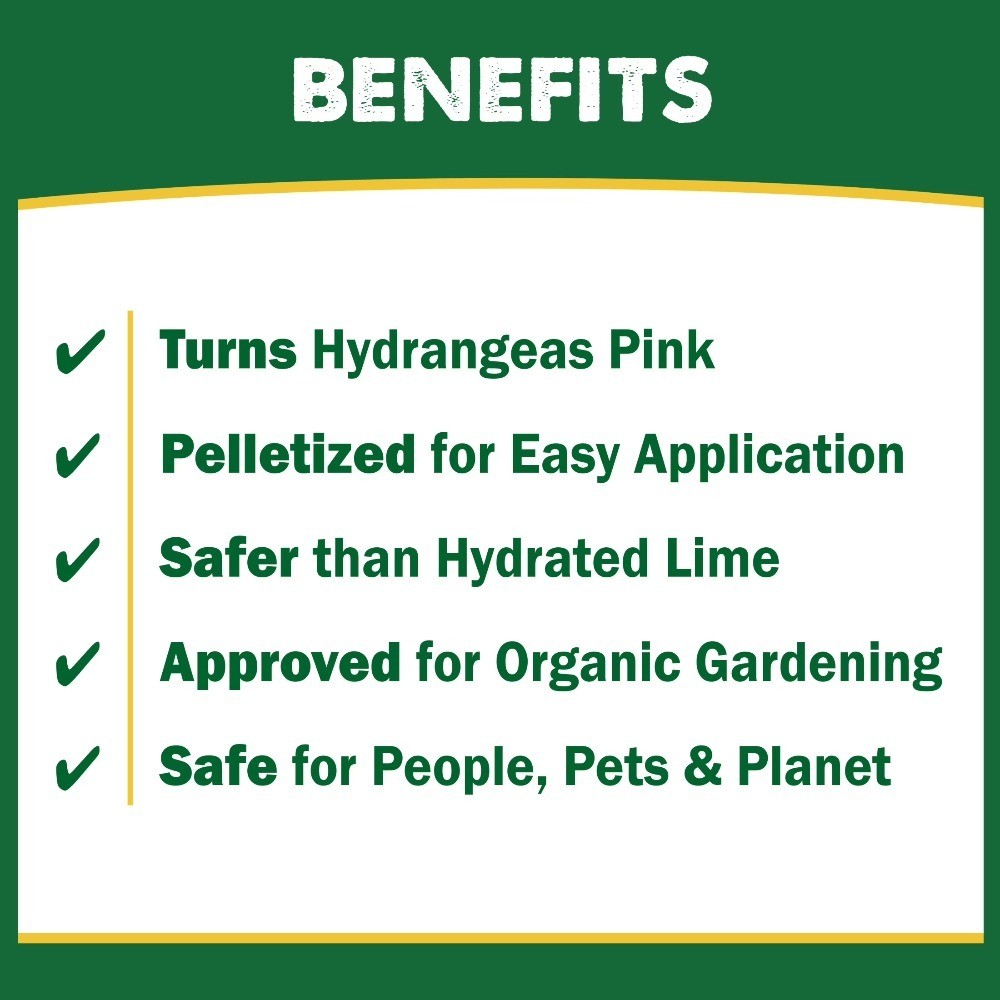 Organic Garden Lime Fertilizer 5 lb Bag Covers 135 Square Feet