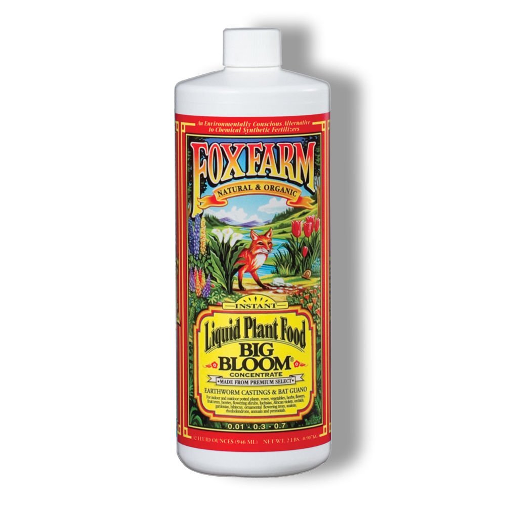 Fox Farm Liquid Nutrient Soil Trio- Pints: Big Bloom, Grow Big, Tiger Bloom