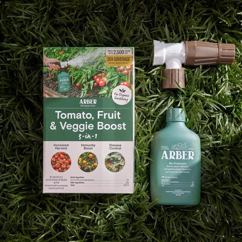 Arber Organic Fruit & Veggie 3-in-1 Boost and Ready to Spray Care Fertilizer 8oz