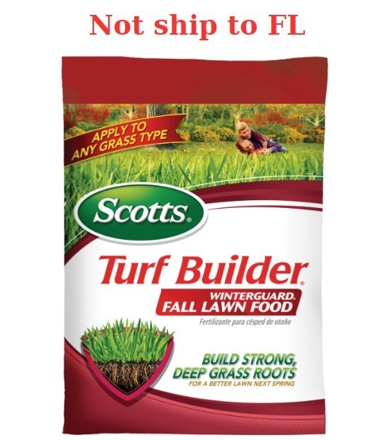 Scotts WinterGuard Fall Lawn Fertilizer 10 lbs, 4,000 sq. ft., Suitable for All