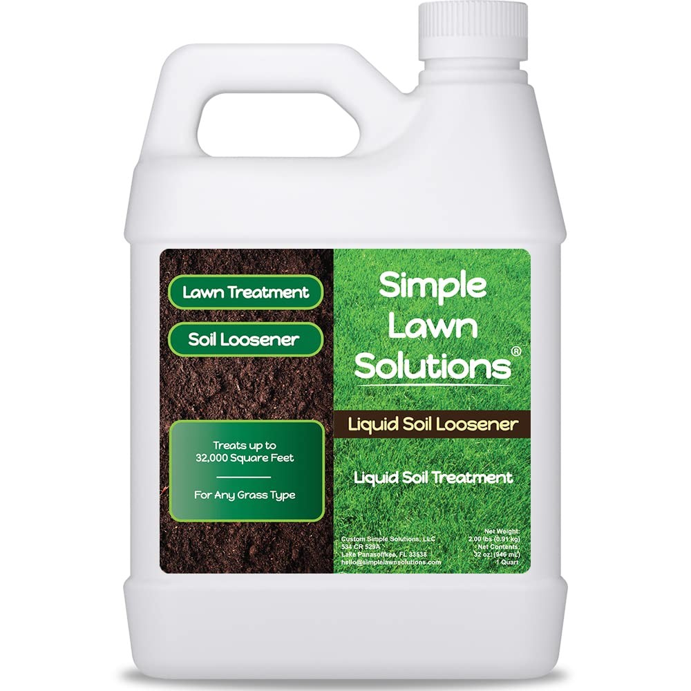 Liquid Soil Loosener- Conditioner-Use alone or when Aerating 32 Ounce