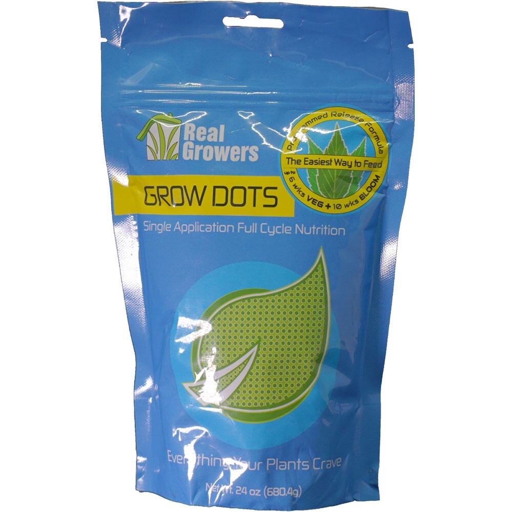 Real Growers Grow Dots 24 Ounce 1.5 Lbs 1.5 Pounds Ships Discreetly!!