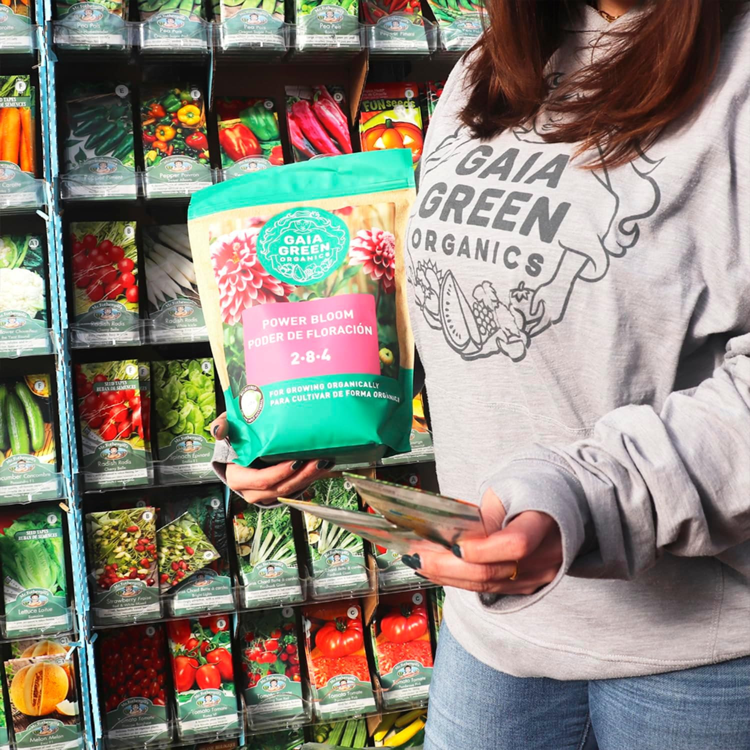 Power Bloom Fertilizer, 2 Kg Pouch High Phosphate Organic Blend for Maximum Flow