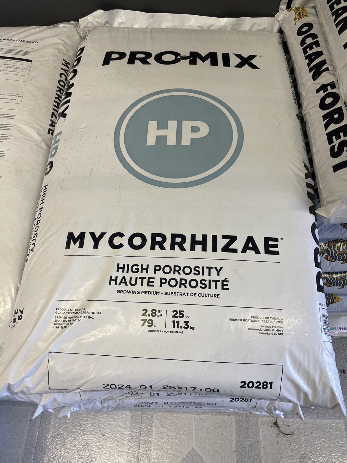 PREMIER HORTICULTURE PRO-MIX HP Mycorrhizae High Porosity Grower Mix, 2.8CF