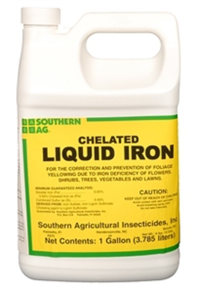 Chelated Liquid Iron Fertilizer – 1 Gallon