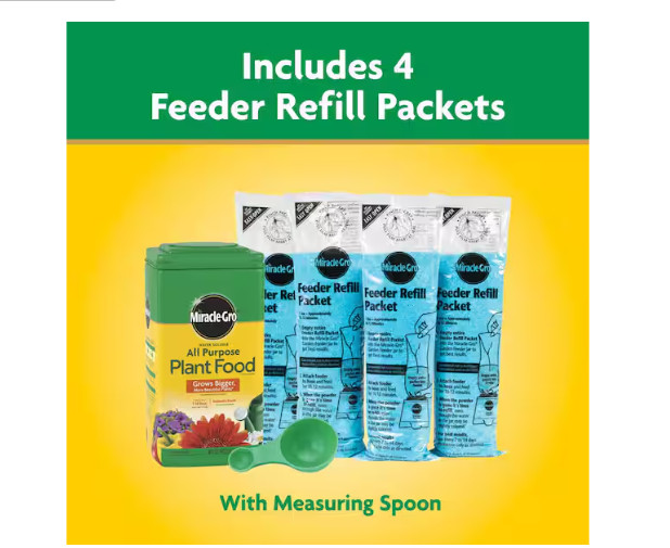 Water Soluble All Purpose Plant Food for Indoor/Outdoor Plants, Roses, 4.25 lbs.